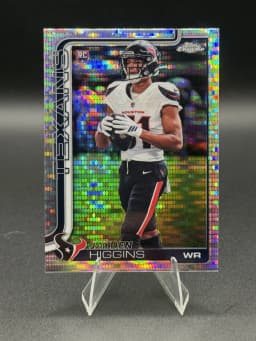 Jayden Higgins #343 Rookie Card 2025 Topps Chrome Football