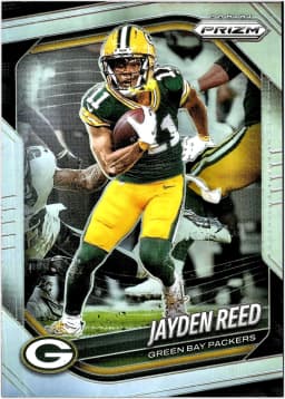 Jayden Reed #25 2025 Panini Prizm Silver