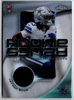 Jaydon Blue #RR-JBL Rookie Card 2025 Topps Chrome Football Topps Chrome Rookie Relics