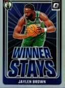 Jaylen Brown #7 2024-25 Donruss Optic Winner Stays Holo