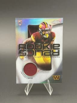Jaylin Lane #RR-JL Rookie Card 2025 Topps Chrome Football Topps Chrome Rookie Relics
