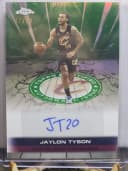 Jaylon Tyson #TAU-JT 2025-26 Topps Chrome Basketball Topps Autograph Issue
