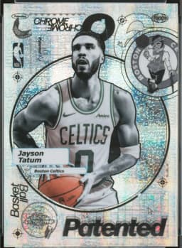 Jayson Tatum #PD-7 2025-26 Topps Chrome Basketball Patented