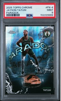 Jayson Tatum #PX-4 2025-26 Topps Chrome Basketball Paradox
