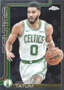 Jayson Tatum #TAU-JTM 2025-26 Topps Chrome Basketball Topps Autograph Issue