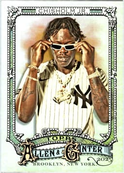 Jazz Chisholm Jr. #74 2025 Topps Allen & Ginter Silver Portrait