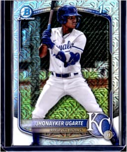 Jhonayker Ugarte #BCP-123 2025 Bowman Chrome Prospects Mojo Refractor