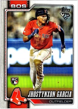 Jhostynxon Garcia #316 Rookie Card 2026 Topps Series 1