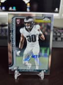 Jihaad Campbell #RA-JC Rookie Card 2025 Topps Chrome Football Rookies Autograph Variation