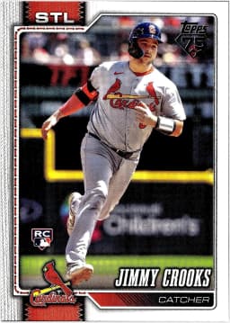 Jimmy Crooks #73 2026 Topps Series 1