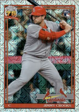 Jimmy Crooks #91C2-18 Mojo Silver Pack Rookie Card 2026 Topps Series 2 Baseball