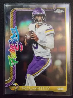 J.J. McCarthy #FS-18 2025 Topps Chrome Football Future Stars