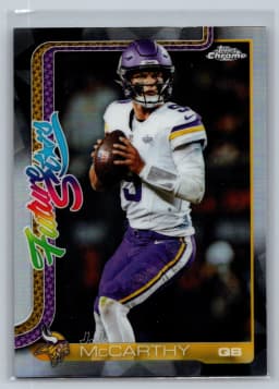J.J. McCarthy #FS-18 2025 Topps Chrome Football Future Stars