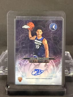 Joan Beringer #CHR-JB Rookie Card 2025-26 Topps Chrome Basketball Chromographs Rookie