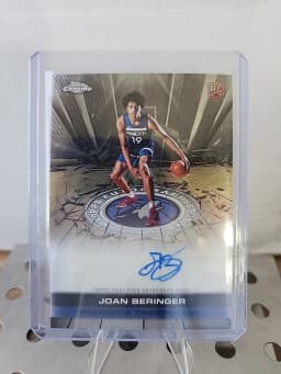 Joan Beringer #TAUR2-JB Rookie Card 2025-26 Topps Chrome Basketball Topps Autograph Issue Rookies 2