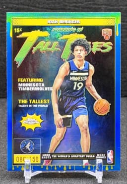 Joan Beringer #TT-25 Rookie Card 2025-26 Topps Chrome Basketball Tall Tales