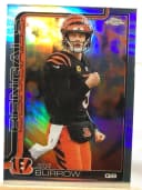 Joe Burrow #GG-5 2025 Topps Chrome Football Game Genies