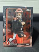 Joe Burrow #UV-17 2025 Topps Chrome Football Ultra Violet
