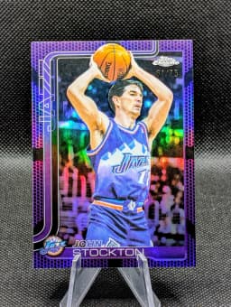 John Stockton #SS-JS 2025-26 Topps Chrome Basketball Signature Style