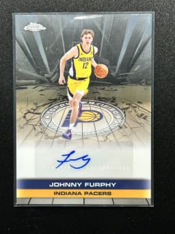 Johnny Furphy #TAU-JF 2025-26 Topps Chrome Basketball Topps Autograph Issue