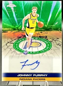 Johnny Furphy #TAU-JF 2025-26 Topps Chrome Basketball Topps Autograph Issue