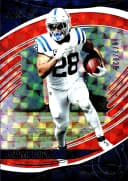 Jonathan Taylor #81 2025 Panini Absolute Orange Mosaic