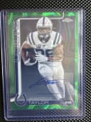 Jonathan Taylor #BA-JT 2025 Topps Chrome Football Base Cards Autograph Variation