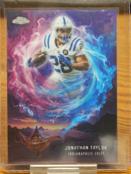 Jonathan Taylor #GG-24 2025 Topps Chrome Football Game Genies