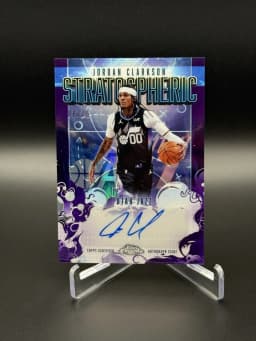 Jordan Clarkson #SM-JC 2025-26 Topps Chrome Basketball Stratospheric Signatures