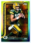 Jordan Love #SE-10 2025 Topps Chrome Football Shadow Etch