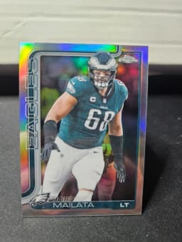 Jordan Mailata #245 2025 Topps Chrome Football