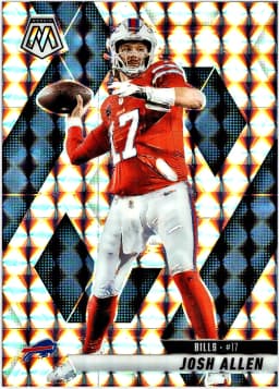 Josh Allen #150 2025 Panini Mosaic Mosaic No Huddle Silver