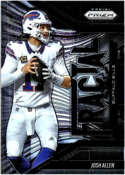 Josh Allen #14 2025 Panini Prizm Fractal