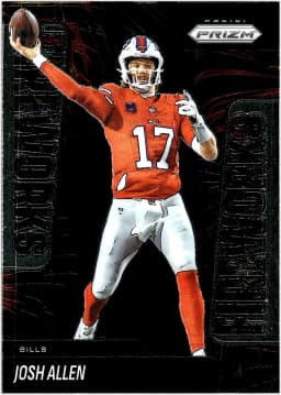 Josh Allen #23 2025 Panini Prizm Fireworks