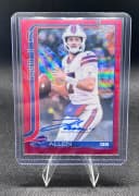 Josh Allen #BA-JAL 2025 Topps Chrome Football Base Cards Autograph Variation