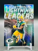 Josh Jacobs #LL-20 2025 Topps Chrome Football Lightning Leaders