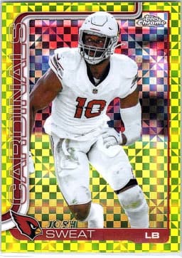 Josh Sweat #10 2025 Topps Chrome Football