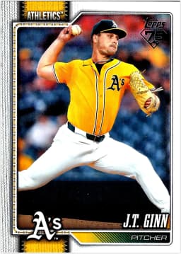 J.T. Ginn #153 2026 Topps Series 1