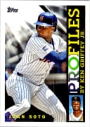 Juan Soto #TP-11 2026 Topps Series 1 Topps Profiles