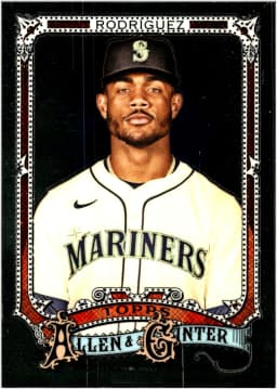 Julio Rodríguez #70 2025 Topps Allen & Ginter Chrome