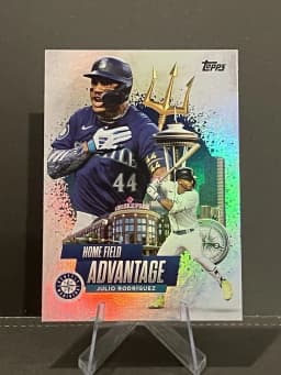 Julio Rodríguez #HA-3 2025 Topps Series 1 Baseball - Celebration Series Home Field Advantage