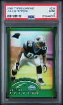 Julius Peppers #CLA-JP 2025 Topps Chrome Football Chrome Legends Autographs