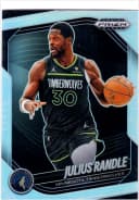 Julius Randle #24 2024-25 Panini Prizm Black Silver