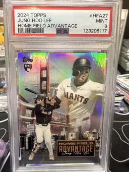 Jung Hoo Lee #HFA-27 2024 Topps Update Series Baseball Home Field Advantage