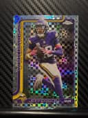 Justin Jefferson #195 2025 Topps Chrome Football