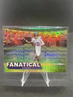 Justin Jefferson #FF-19 2025 Topps Chrome Football Fanatical