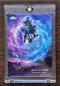 Justin Jefferson #GG-6 2025 Topps Chrome Football Game Genies