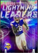 Justin Jefferson #LL-12 2025 Topps Chrome Football Lightning Leaders