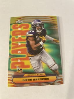 Justin Jefferson #PP-22 2025 Topps Chrome Football Power Players
