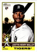 Justyn-Henry Malloy #305 Rookie Card 2025 Topps Heritage